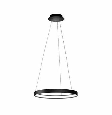 ANELLO Sforzin illuminazione Lampade a sospensione NERO VERNICIATO